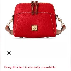 Sold Out Dooney & Bourke Pebble Leather Cameron Guitar Strap Bag